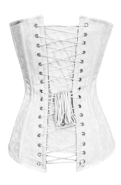 Underbust Brocade Longline corset – Blackwidowlondon